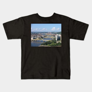 Pittsburgh City of Bridges Kids T-Shirt